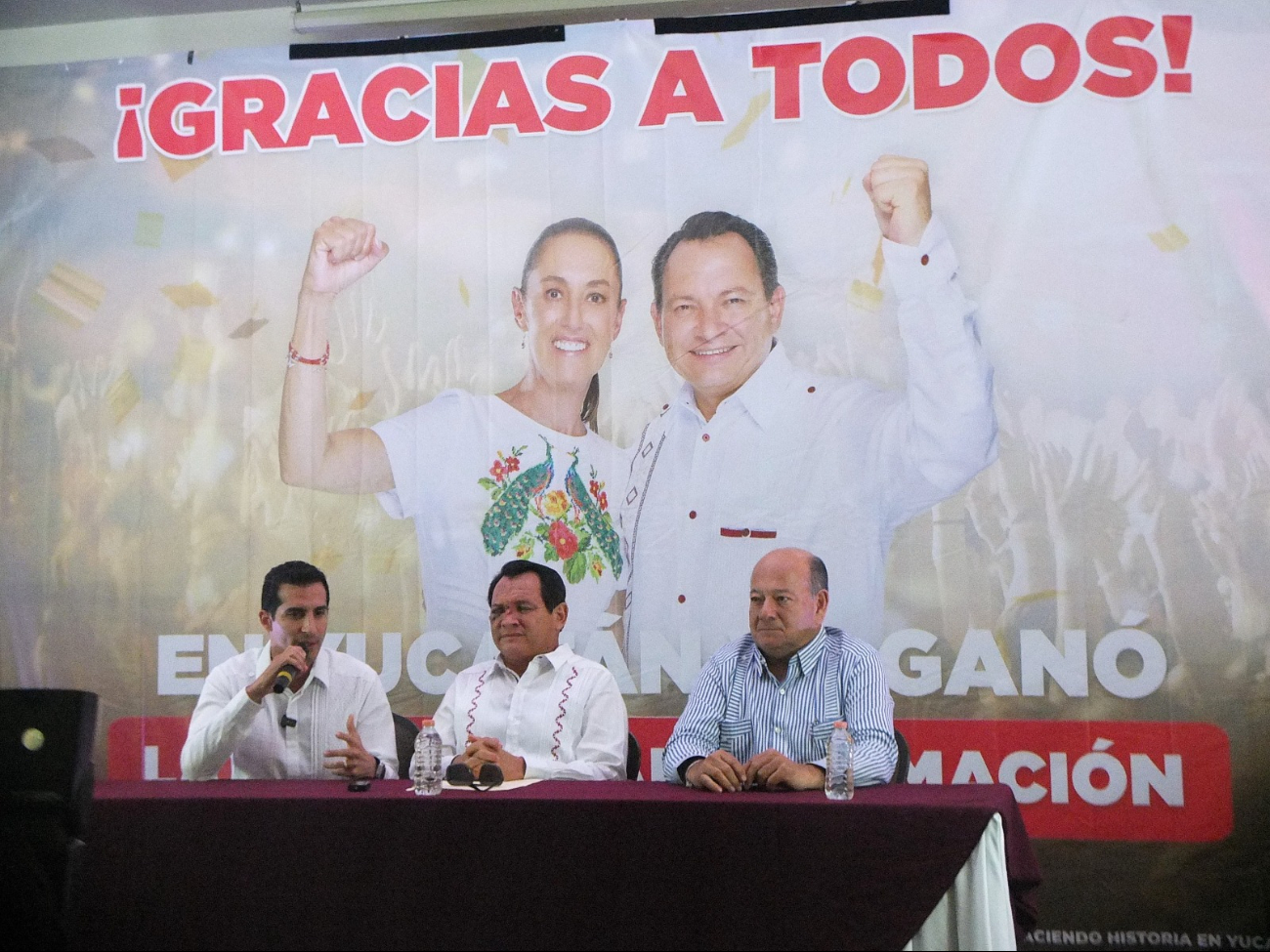 Rommel Pacheco en rueda de prensa Rommel Pacheco en rueda de prensa
