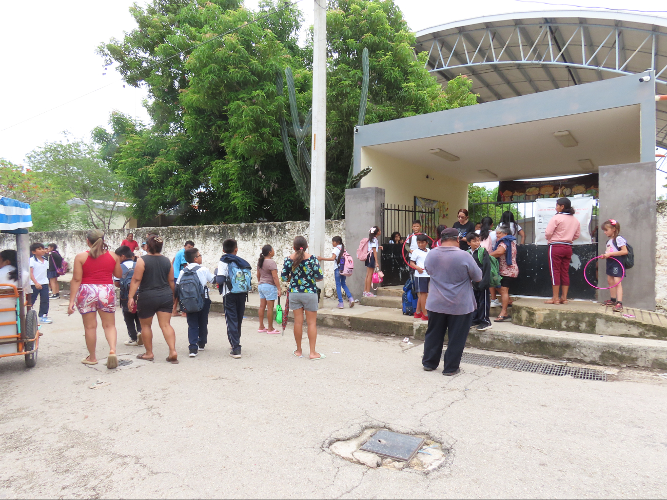 En Yucatán, más del 40% de los estudiantes se quedan en sus casas por el ‘mal tiempo’