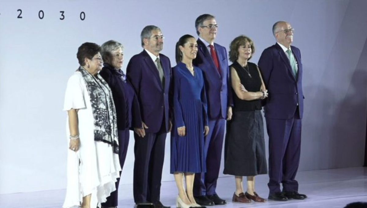 Claudia Sheinbaum nombra a los primeros seis integrantes de su gabinete, destacando Marcelo Ebrard