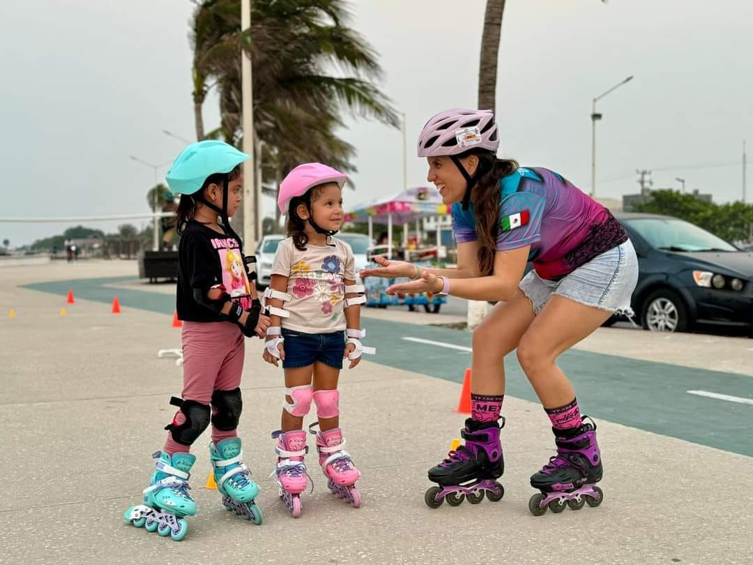 Las pruebas de velocidad en patines son novedosas en Carmen; la categoría más pequeña es de cinco años de edad Las pruebas de velocidad en patines son novedosas en Carmen; la categoría más pequeña es de cinco años de edad