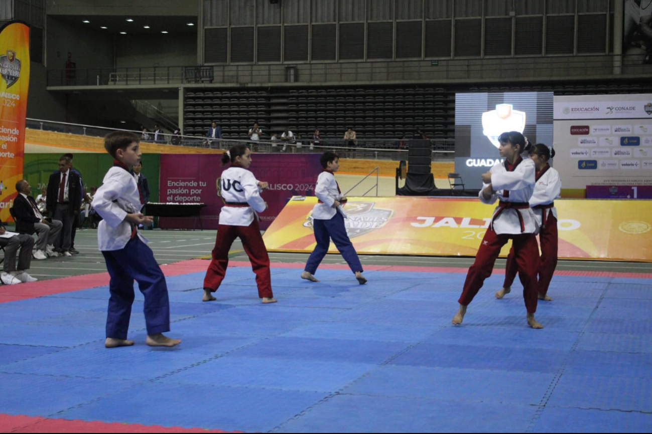 Competencia de taekwondo en los Nacionales de la CONADE Competencia de taekwondo en los Nacionales de la CONADE