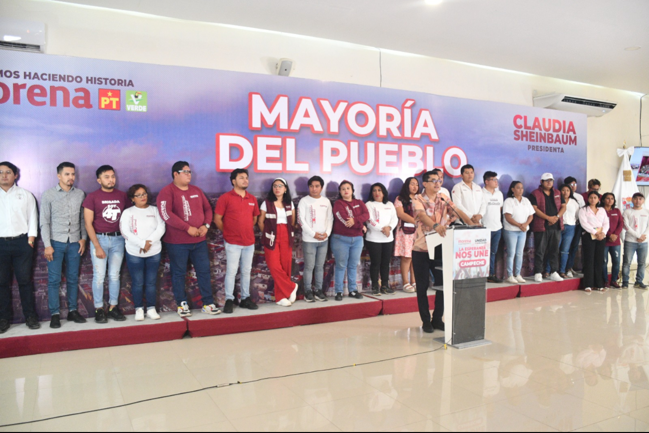 El cambio verdadero vendrá con Morena en la alcaldía de Campeche: Reyes León El cambio verdadero vendrá con Morena en la alcaldía de Campeche: Reyes León