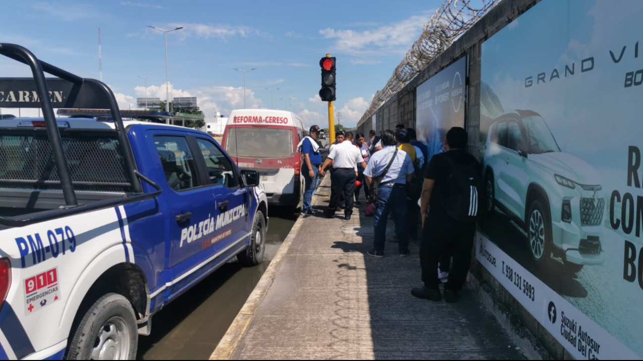 Chofer, fue presentado ante la fiscalía para deslinde de responsabilidades Chofer, fue presentado ante la fiscalía para deslinde de responsabilidades