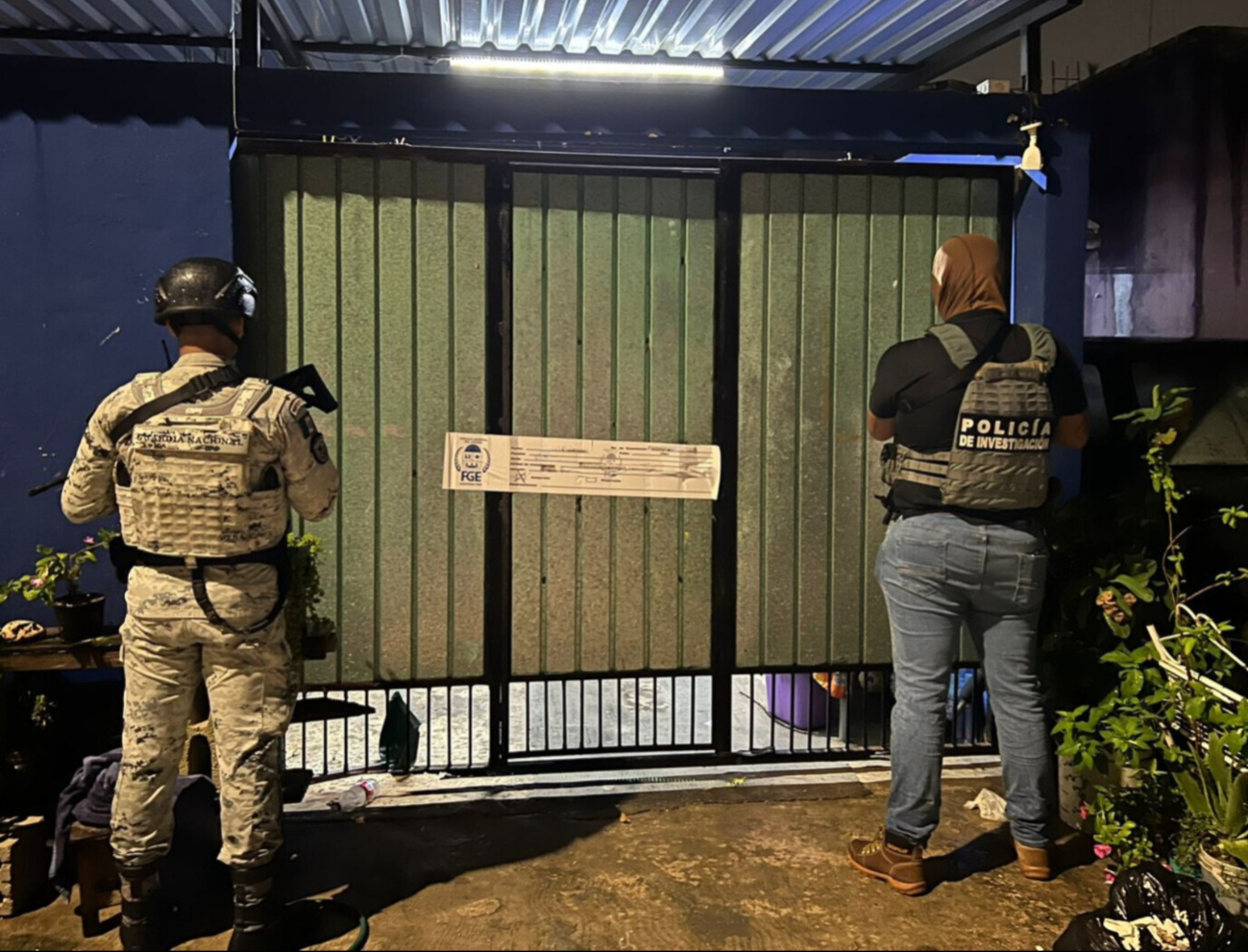 Catean una casa por presunto narcomenudeo en Playa del Carmen; hay dos detenidos
