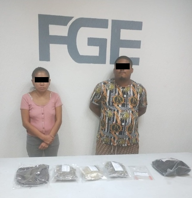 Los detenidos quedaron a disposición de la FGE Los detenidos quedaron a disposición de la FGE