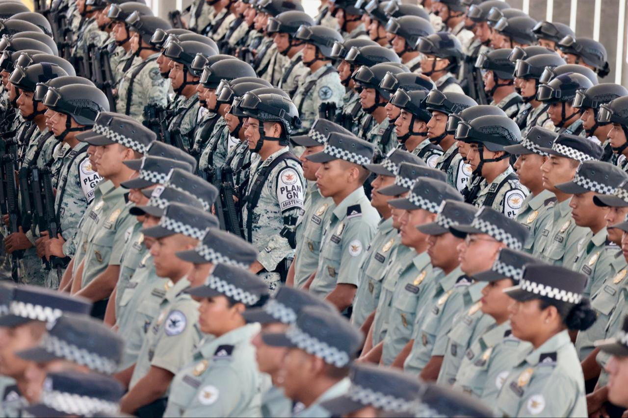 En México ya son 130 mil elementos de la Guardia Nacional En México ya son 130 mil elementos de la Guardia Nacional