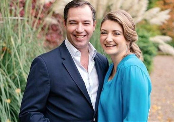 Guillermo y Stéphanie de Luxemburgo Guillermo y Stéphanie de Luxemburgo