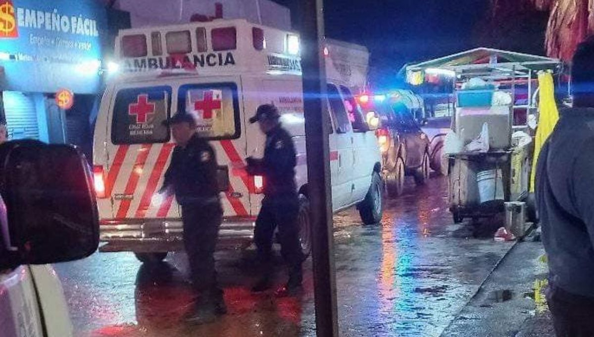 Abuelito, vendedor de perros calientes, sufre quemaduras tras explosión de tanque de gas en Progreso