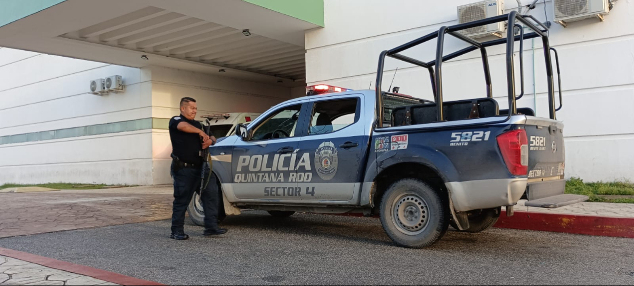 El hombre presentó una herida de bala en el cuello El hombre presentó una herida de bala en el cuello