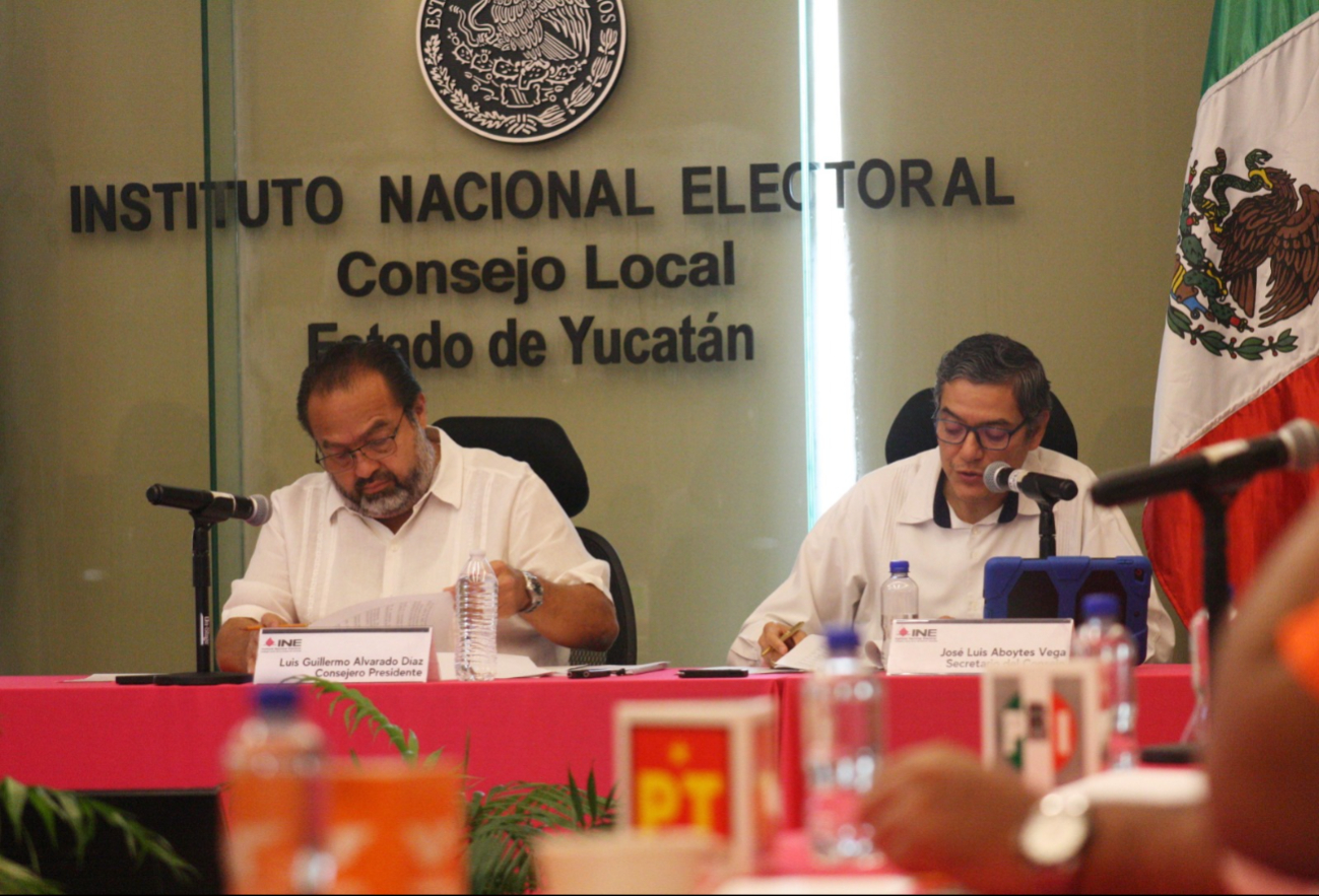 El INE destacó la participación de los yucatecos El INE destacó la participación de los yucatecos