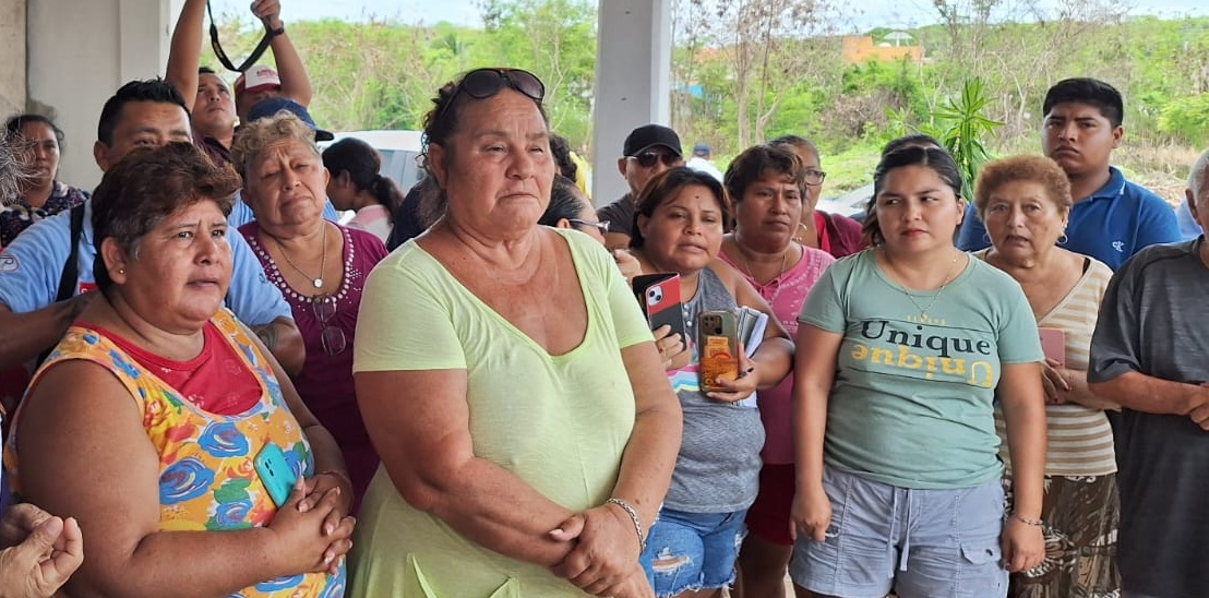 ¿Y  Biby? Vecinos exigen que dé la cara tras inundaciones en la capital de Campeche