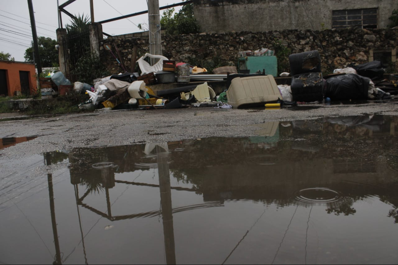 Servicios públicos municipales reciben 15 reportes diarios durante días de lluvia