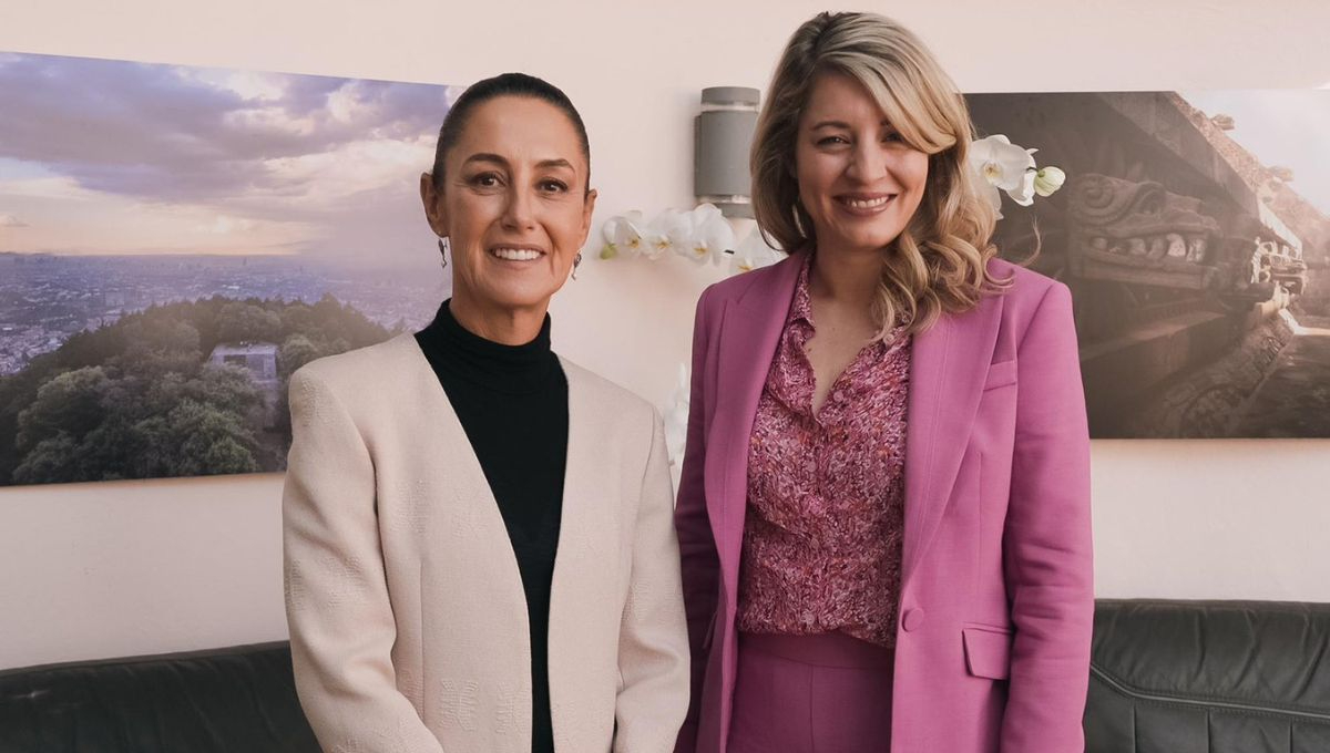 Claudia Sheinbaum y Mélanie Joly refuerzan relaciones México-Canadá en reunión clave