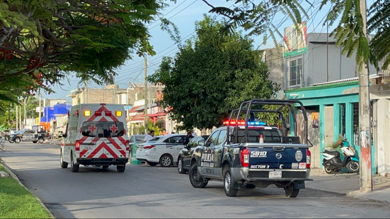 Balean a taxista y a acompañantes en la Región 91 de Cancún