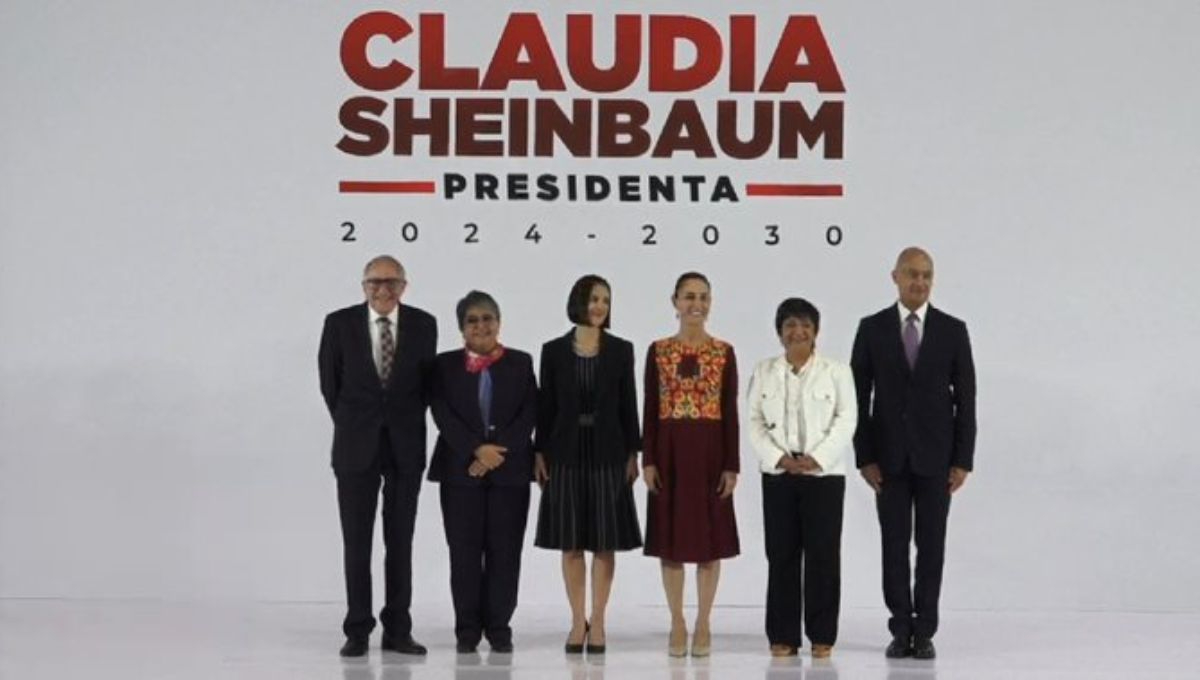 Claudia Sheinbaum anuncia a 5 nuevos miembros de su gabinete presidencial