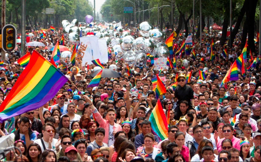 En 2009, el presidente Barak Hobama, estableció junio como el mes del Orgullo En 2009, el presidente Barak Hobama, estableció junio como el mes del Orgullo