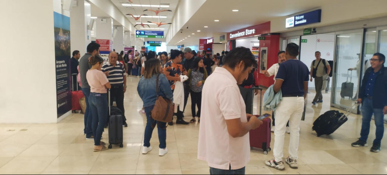 Aeropuerto de Mérida registra vuelos retrasados hasta por una hora este jueves