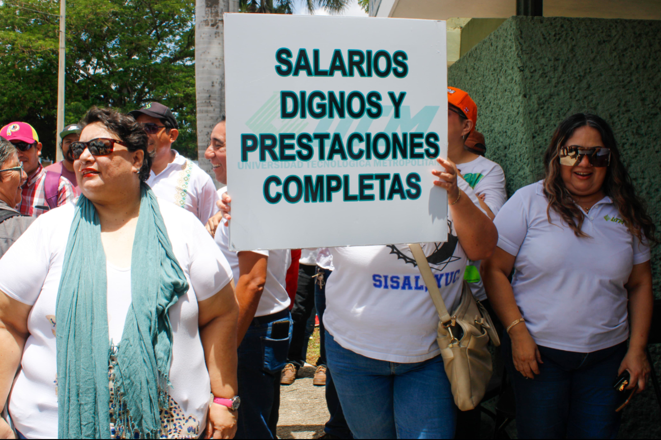 Sindicato Nacional de Educación Superior  anuncia huelga en Yucatán