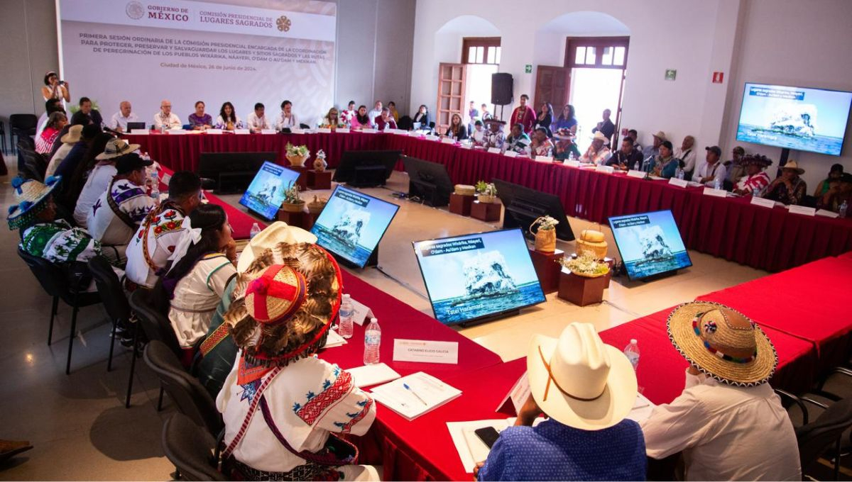 Se llevó a cabo la Primera sesión de la Comisión Presidencial de Lugares Sagrados Se llevó a cabo la Primera sesión de la Comisión Presidencial de Lugares Sagrados