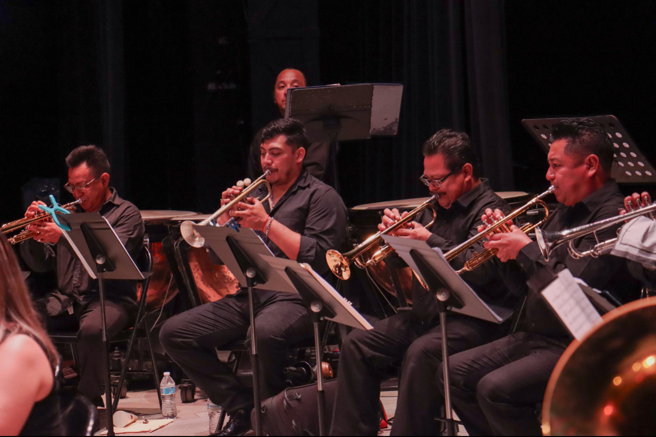 Se prepara la banda de música del Gobierno del Estado de Campeche Se prepara la banda de música del Gobierno del Estado de Campeche