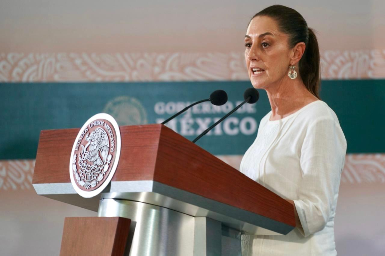 Claudia Sheinbaum resaltó la trascendencia del Tren Maya Claudia Sheinbaum resaltó la trascendencia del Tren Maya