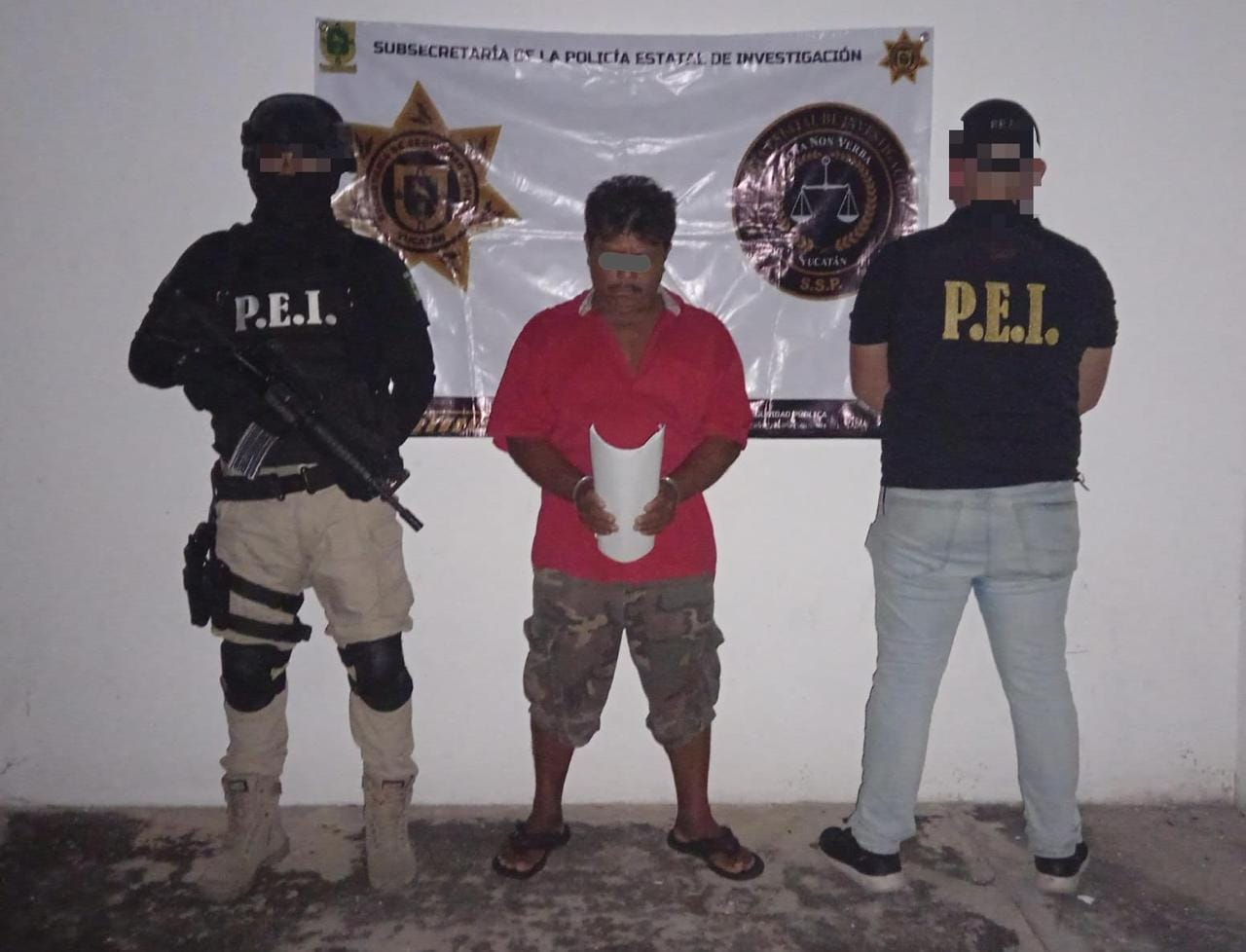 Detienen a un hombre acusado por el feminicidio de su pareja en Mérida