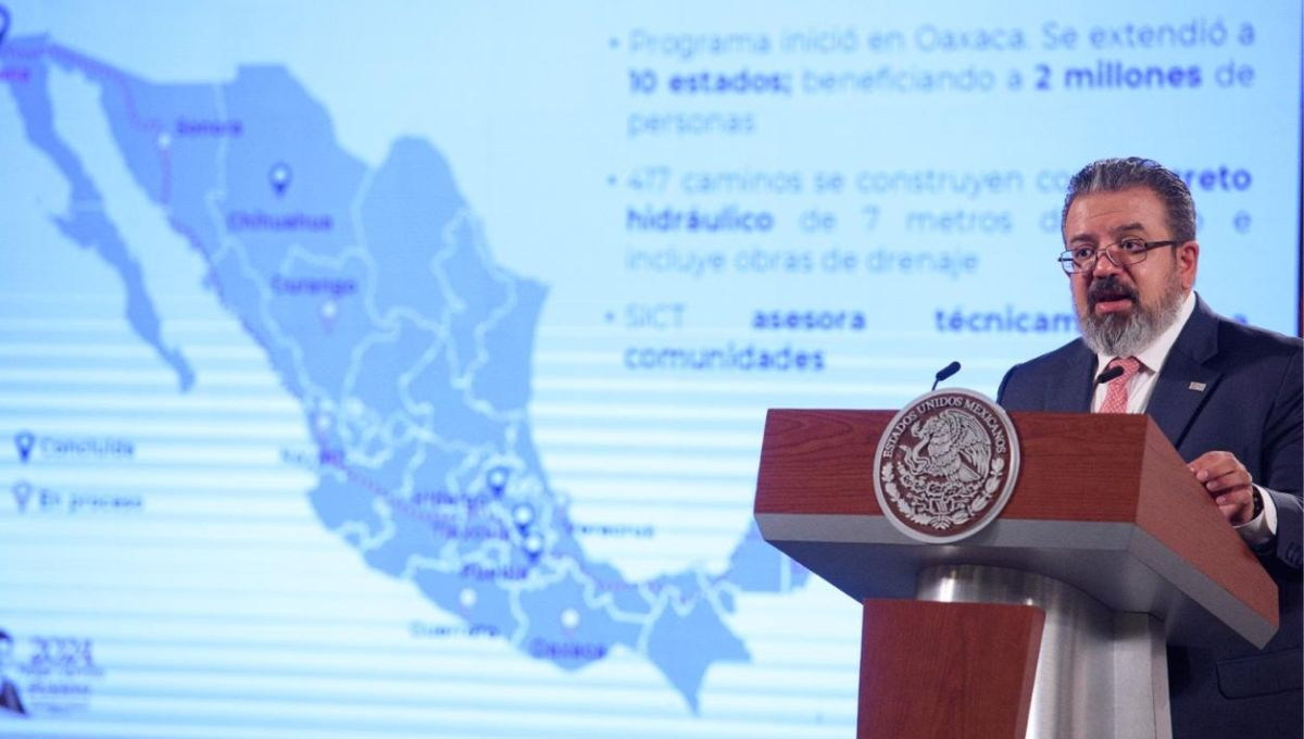 el titular de la SICT, Jorge Nuño Lara, presentó el "Programa de Infraestructura de Carreteras, Caminos Rurales, Alimentadores y Autopistas" el titular de la SICT, Jorge Nuño Lara, presentó el "Programa de Infraestructura de Carreteras, Caminos Rurales, Alimentadores y Autopistas"
