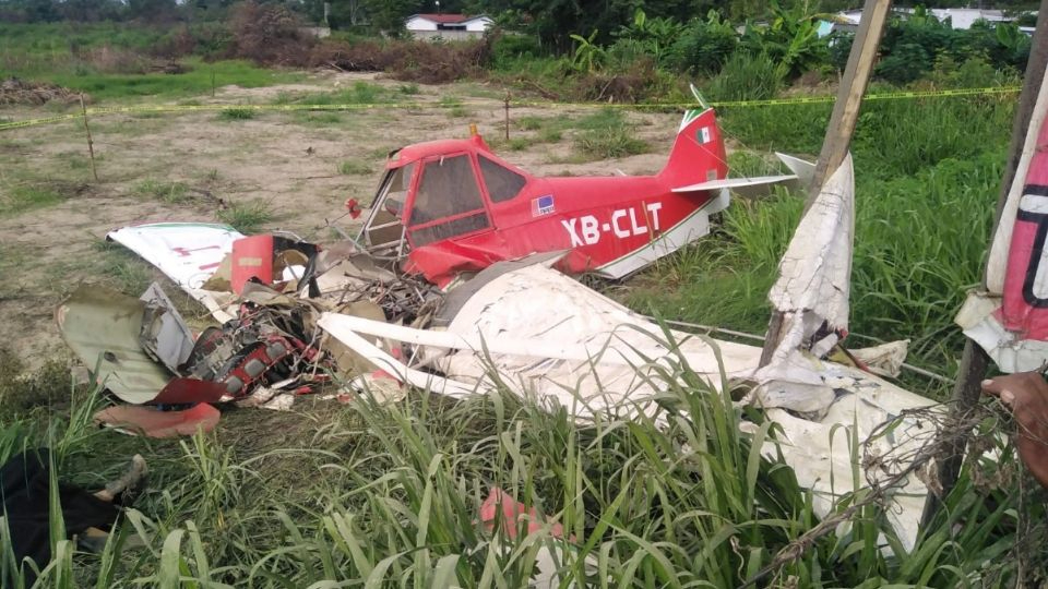 El piloto murió dentro de la cabina El piloto murió dentro de la cabina