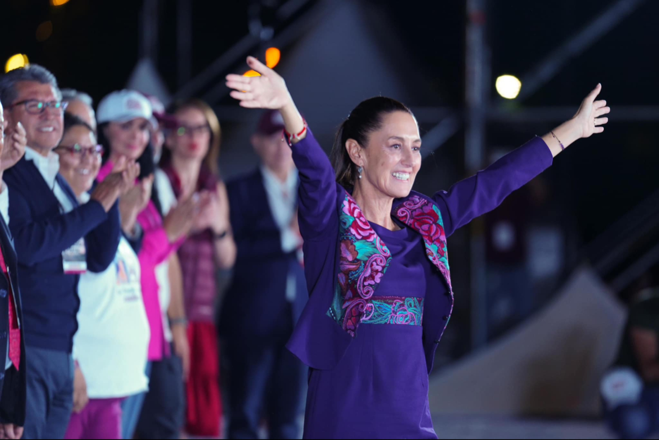 Claudia Sheinbaum se comprometió a trabajar junto a Joe Biden a beneficio de ambas naciones