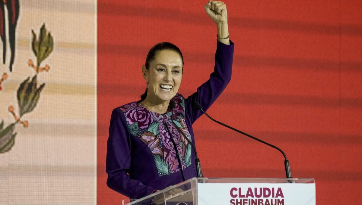 Claudia Sheinbaum, virtual presidenta de México