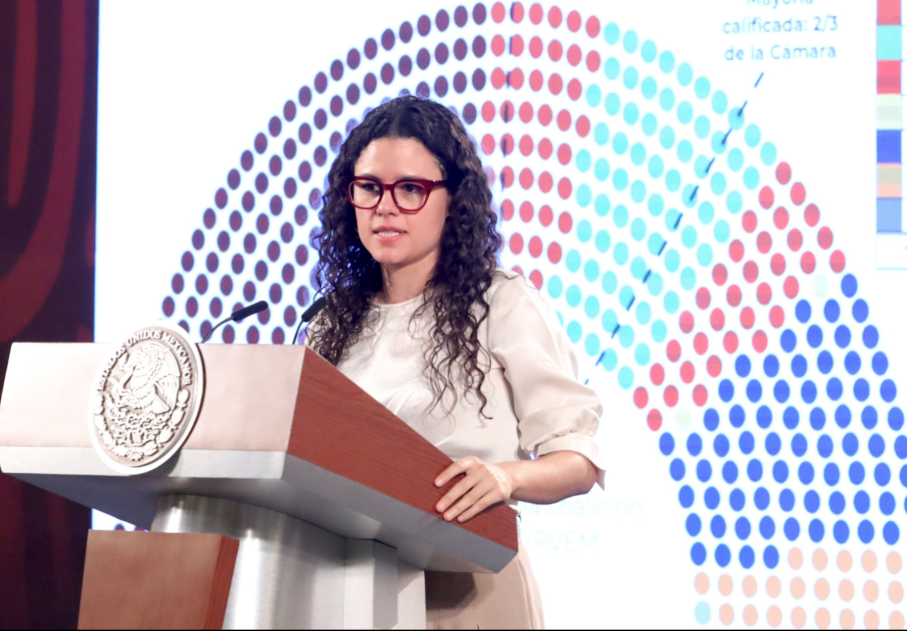 Luisa Alcalde, Secretaria de Gobernación Luisa Alcalde, Secretaria de Gobernación