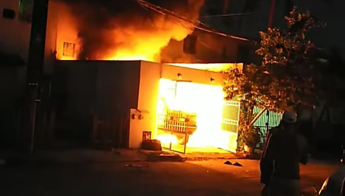 Vecinos salvan la vida de una familia durante incendio en Cancún