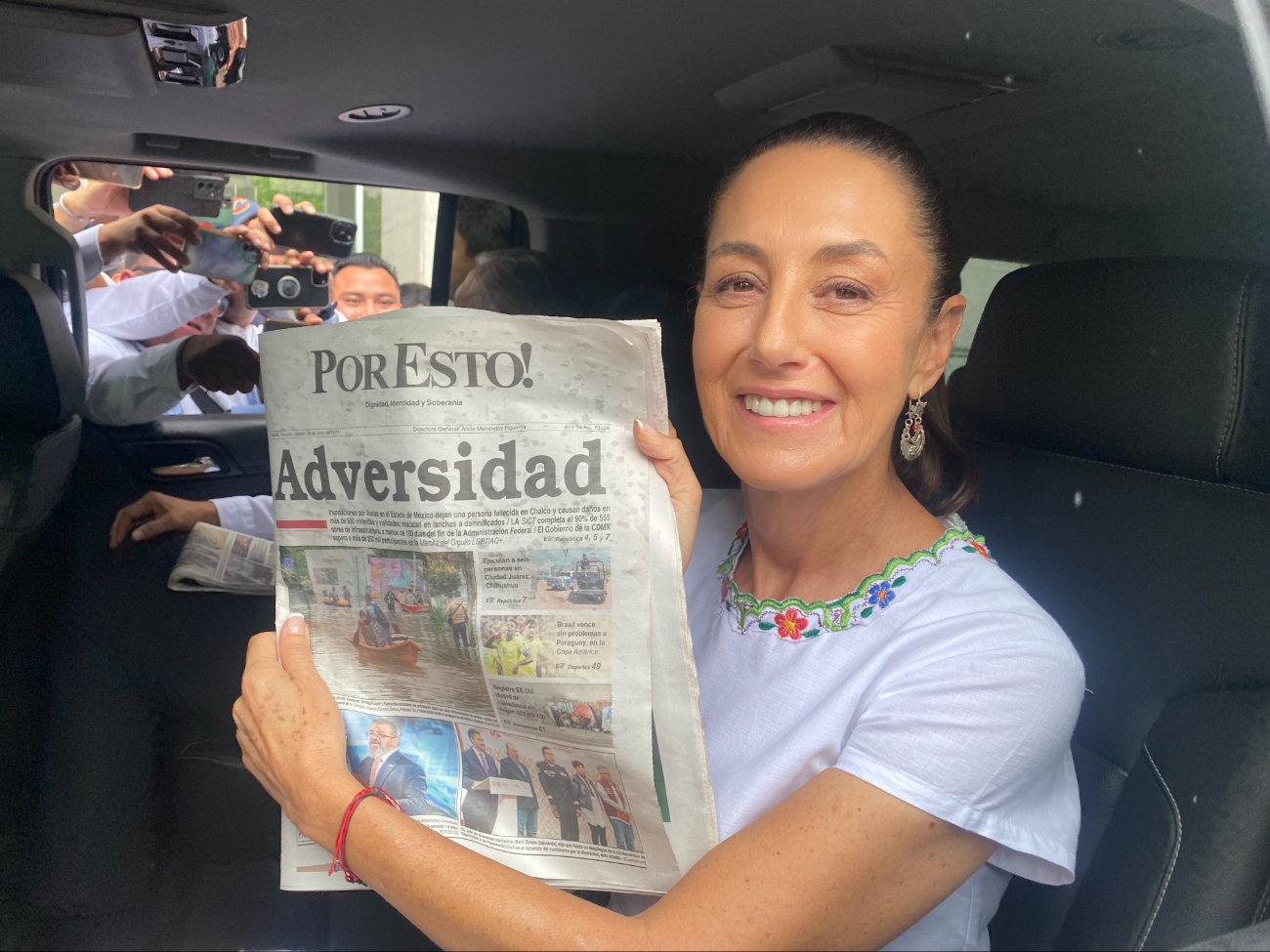Claudia Sheinbaum promete progreso en Yucatán; dará su  apoyo total a Joaquín Díaz Mena