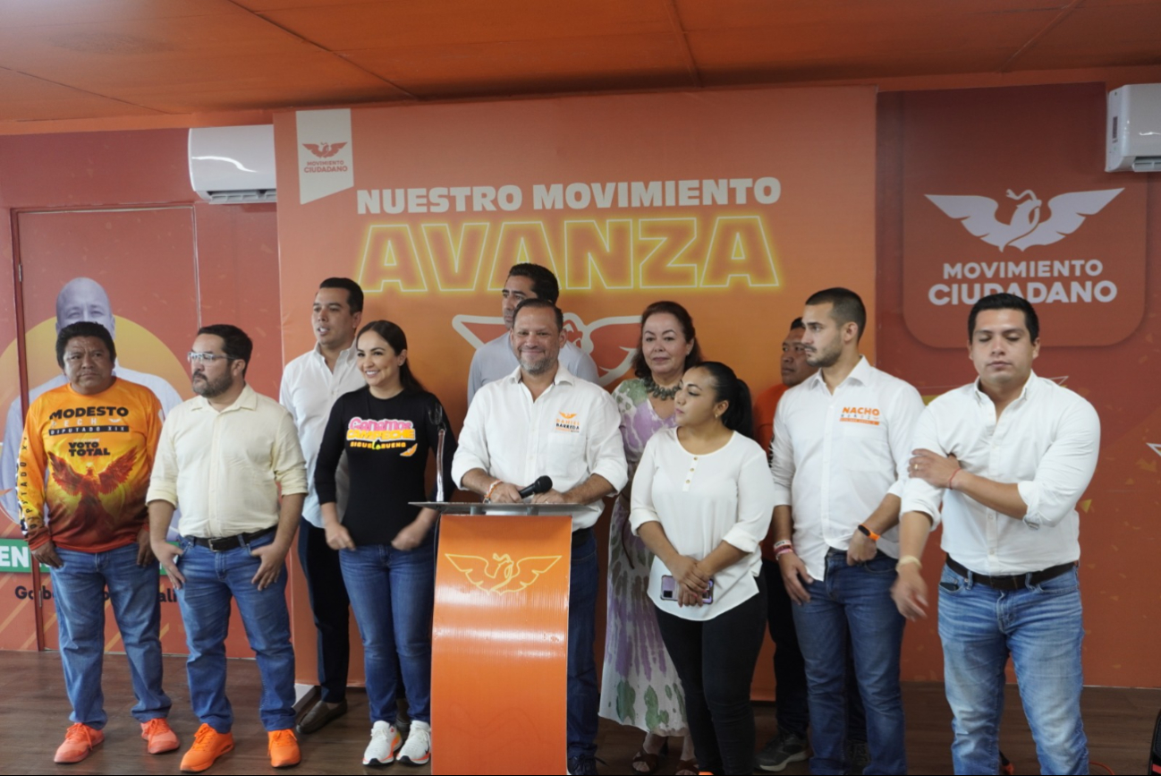 Daniel Barreda, dirigente de Movimiento Ciudadano en Campeche Daniel Barreda, dirigente de Movimiento Ciudadano en Campeche
