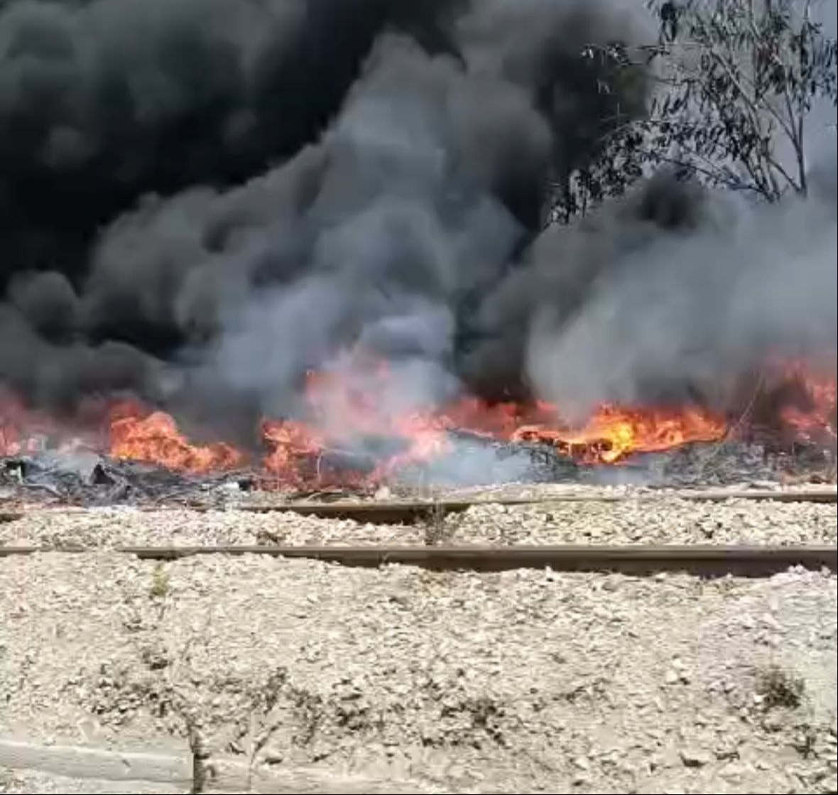 El segundo hecho se dio más tarde en la carretera antigua a Hampolol El segundo hecho se dio más tarde en la carretera antigua a Hampolol