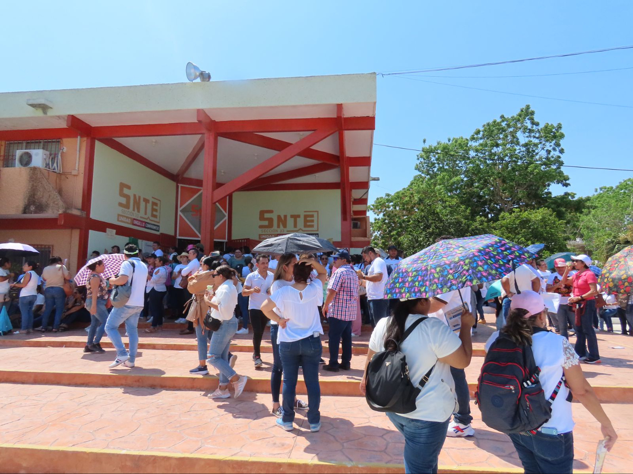 A esta huelga magisterial se han sumado todos los sindicatos con presencia en Yucatán A esta huelga magisterial se han sumado todos los sindicatos con presencia en Yucatán
