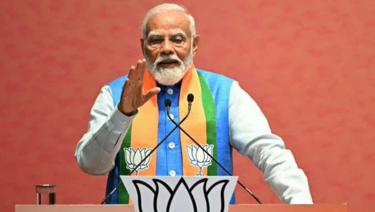 Narendra Modi, estaría perfilándose para un tercer mandato como presidente de la India Narendra Modi, estaría perfilándose para un tercer mandato como presidente de la India