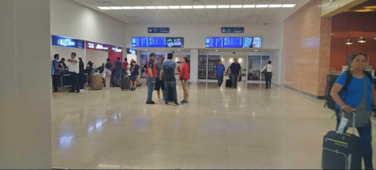 Ocho vuelos matutinos han despegado en el aeropuerto de Mérida Ocho vuelos matutinos han despegado en el aeropuerto de Mérida