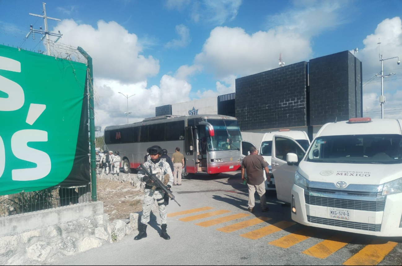Las autoridades migratorias no han informado de qué nacionalidades se trata, pero refieren en su mayoría son centroamericanos Las autoridades migratorias no han informado de qué nacionalidades se trata, pero refieren en su mayoría son centroamericanos