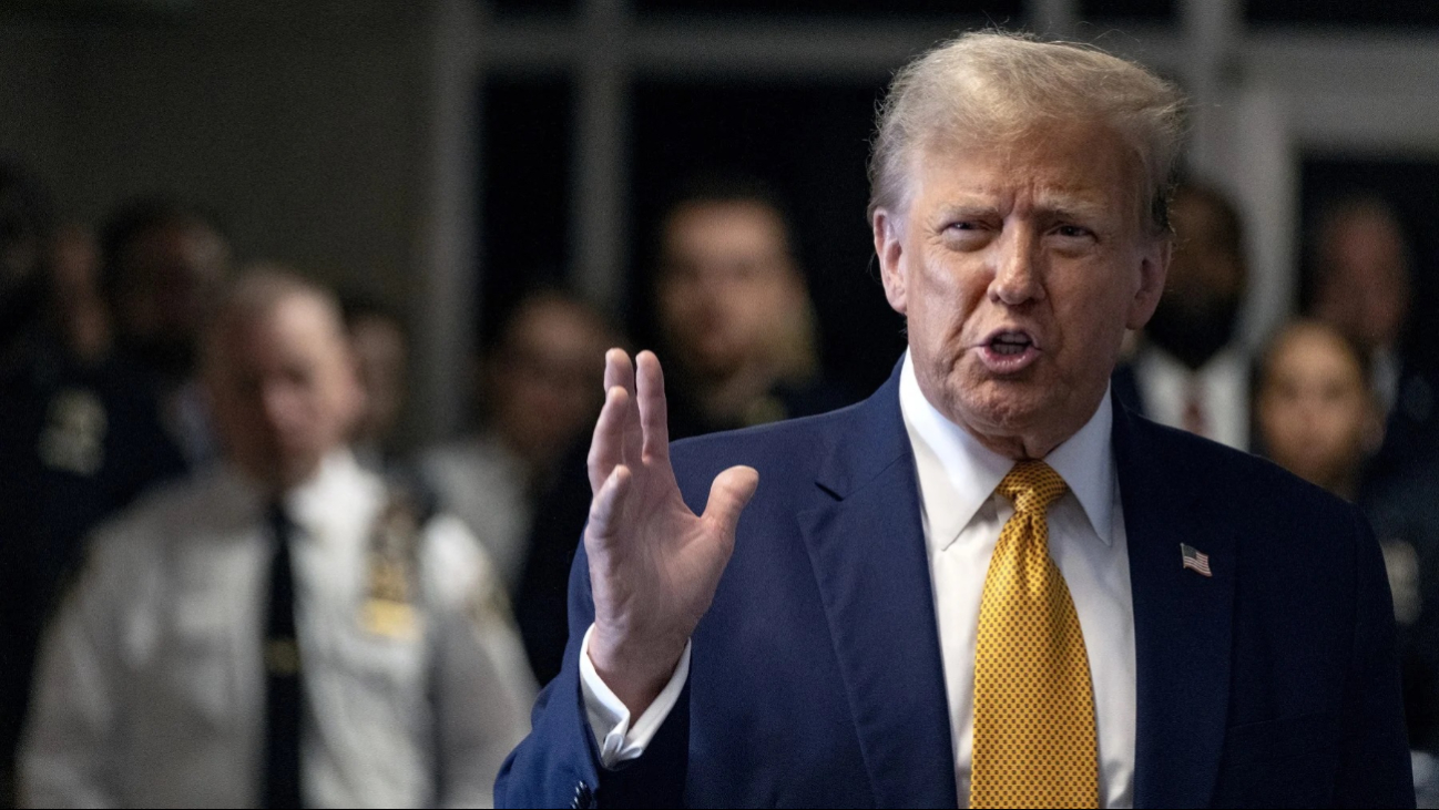 Donald Trump se presenta en las urnas tras ser declarado culpable de sobornos Donald Trump se presenta en las urnas tras ser declarado culpable de sobornos