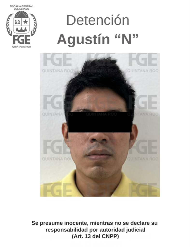 El hombre permanecerá en la prisión de Playa del Carmen El hombre permanecerá en la prisión de Playa del Carmen