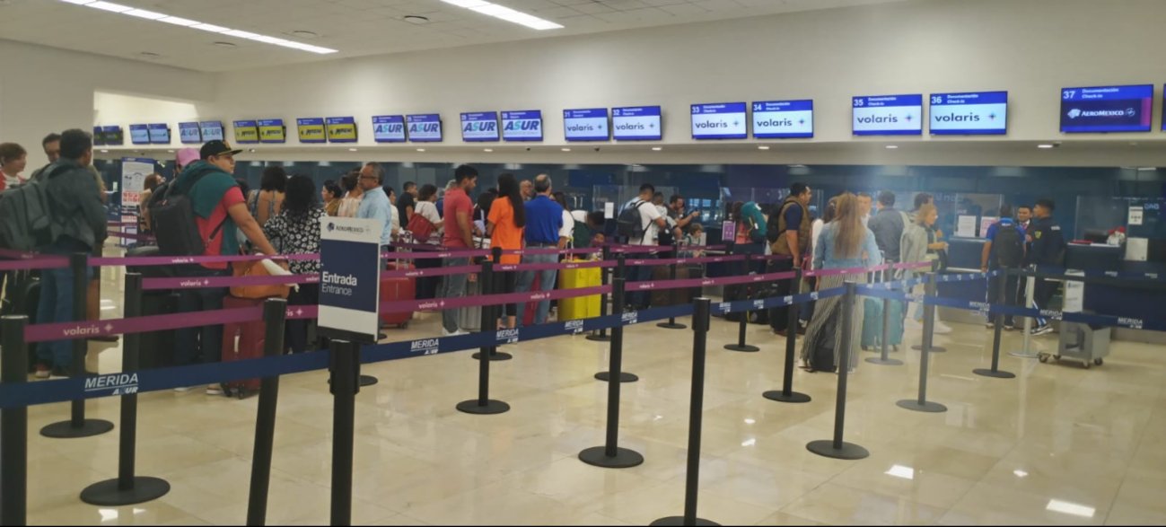 Aerus cancela el vuelo de Cancún a Mérida