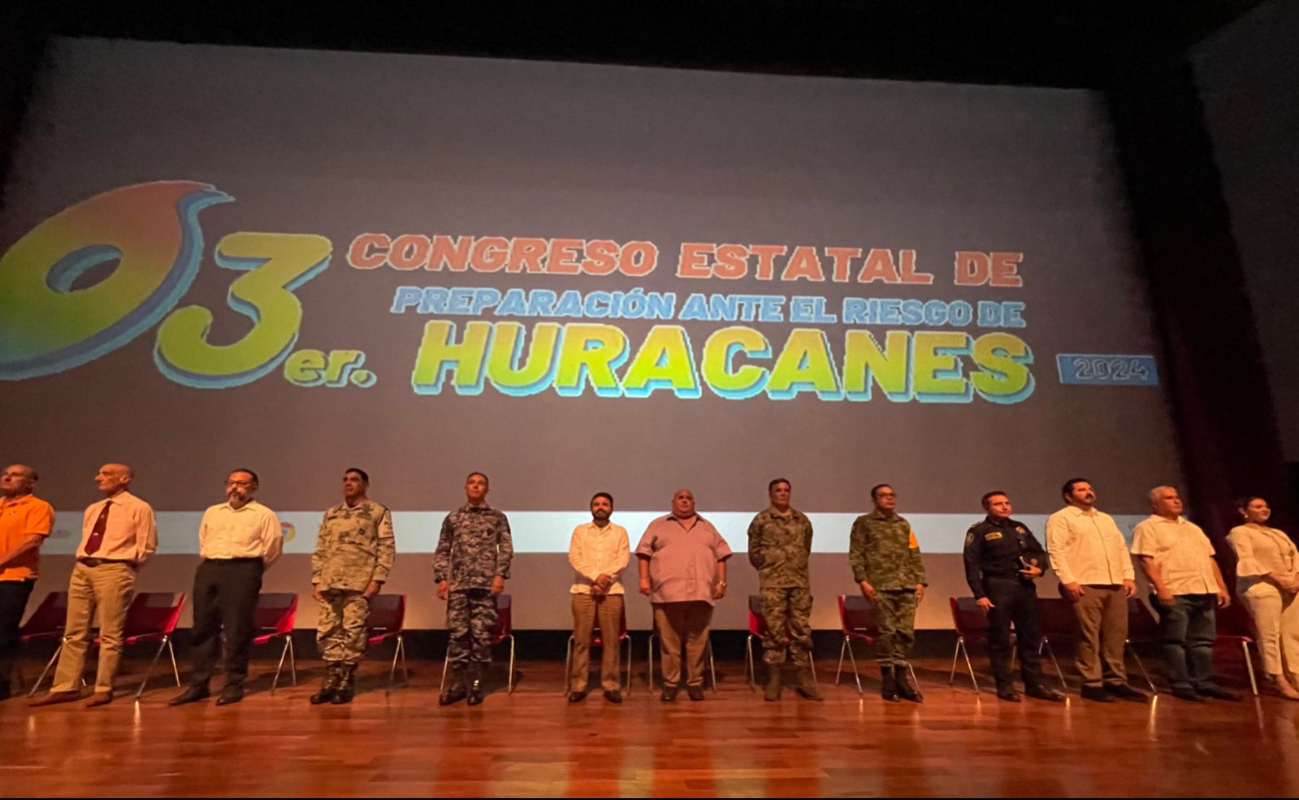 Inicia el Congreso Estatal de Preparación ante el Riesgo de Huracanes en Yucatán