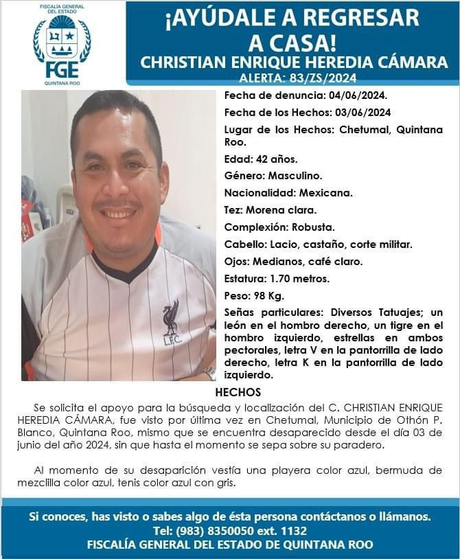 Christian Cámara Heredia, conocido como “El Tigre”, fungió como escolta de varios exgobernadores. Christian Cámara Heredia, conocido como “El Tigre”, fungió como escolta de varios exgobernadores.