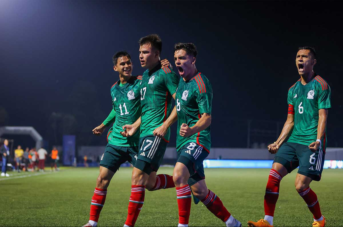 México vence a Arabia Saudita en el partido de la Sub-23 del Torneo Maurice Revello 2024