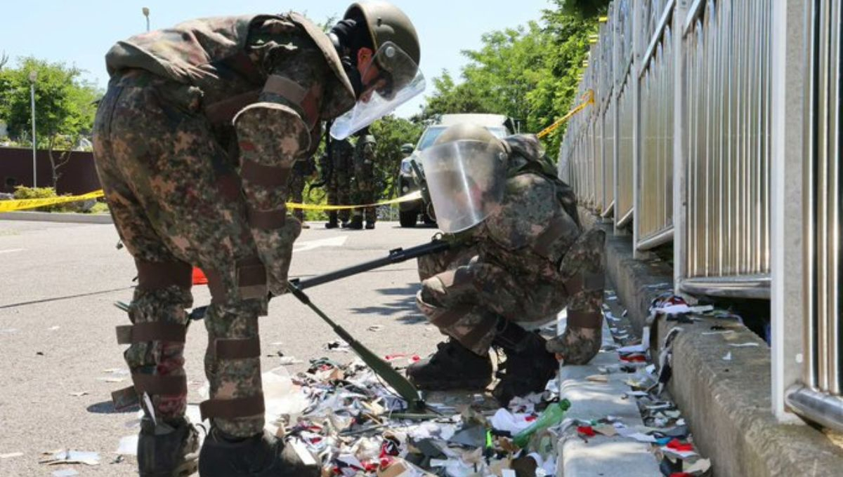 Corea del Sur en alerta por nuevos globos con basura del Norte, situación que tensa a la península 