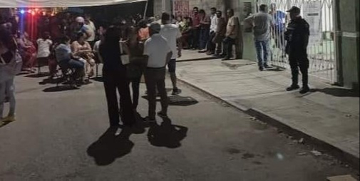 Tensa situación se presenta frente al Iepac, donde se realiza el recuento. Tensa situación se presenta frente al Iepac, donde se realiza el recuento.