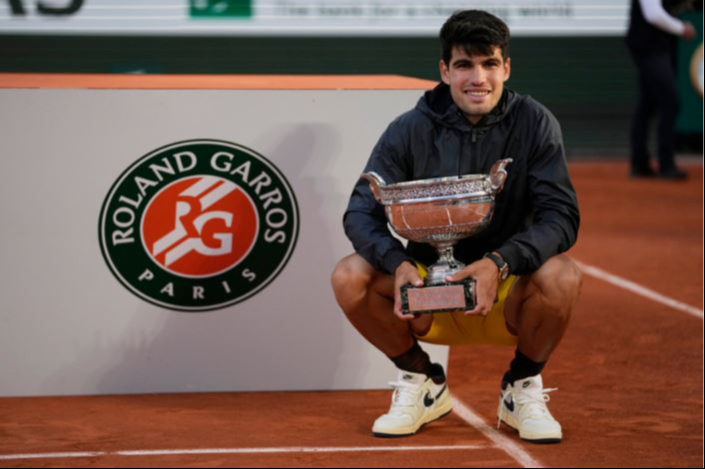 Carlos Alcaraz gana el  Roland Garros por primera vez