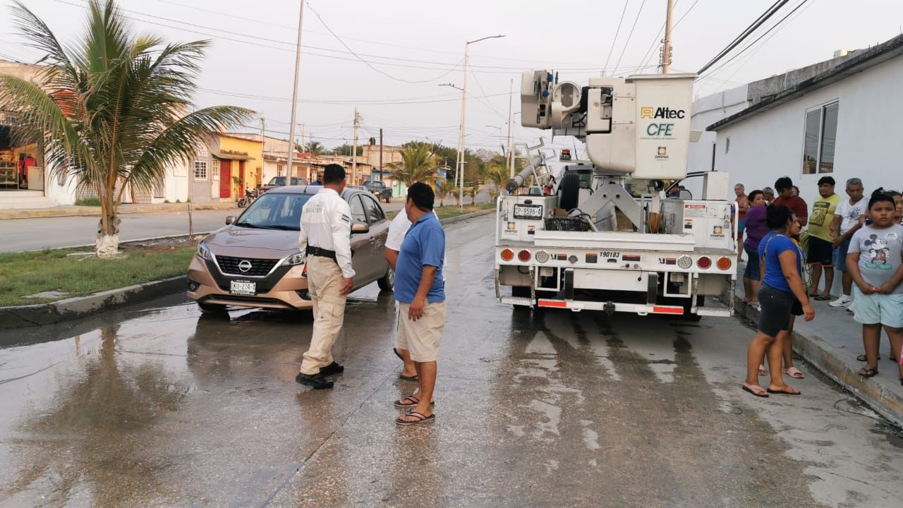  Apagones    se deben a la falta de mantenimiento de la CFE, aseguran pobladores de Ciudad del Carmen 