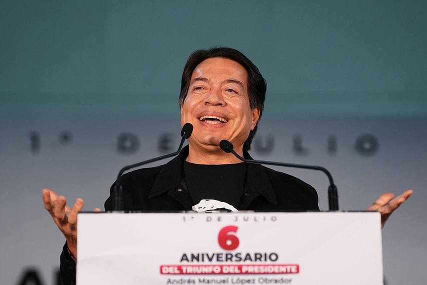 Mario Delgado participó en el aniversario del triunfo del Presidente Mario Delgado participó en el aniversario del triunfo del Presidente